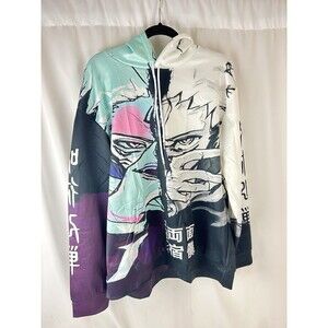 Ryomen Sukuns  3D Hoodie Anime Pullover Cosplay Sweatshirt Coat Youth XL